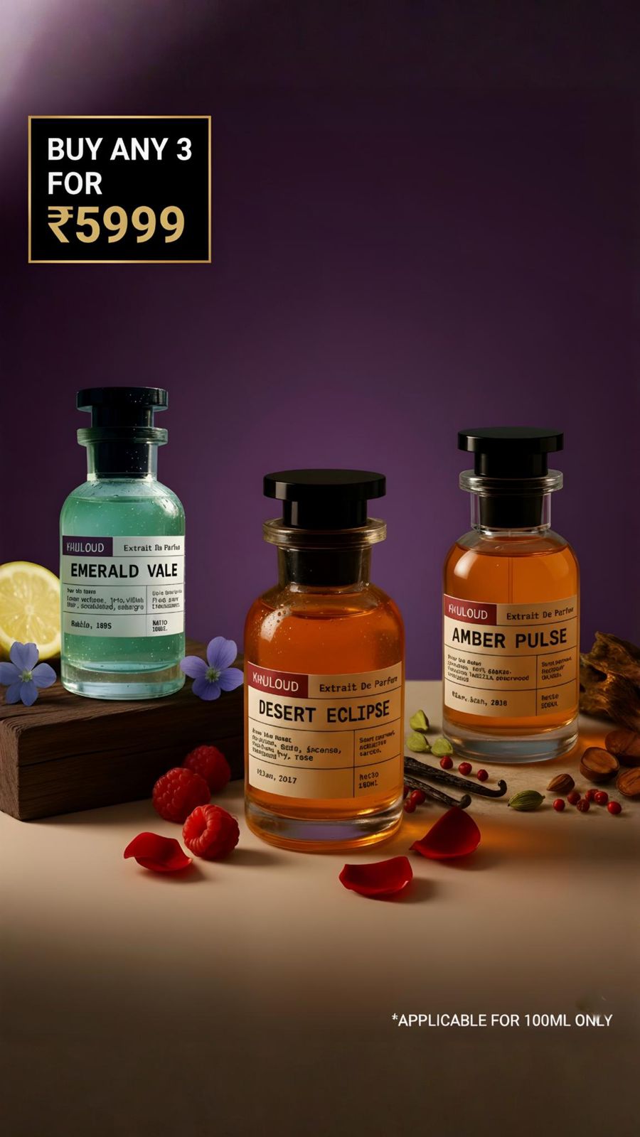 Pick 3 × 100mL Bundle image 0